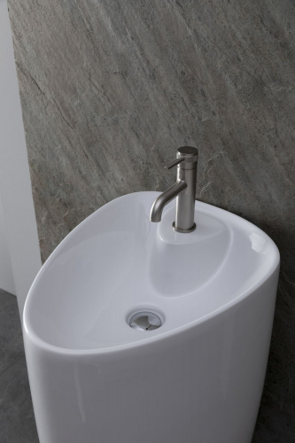 картинка Раковина напольная Allen Brau Infinity 4.21015.20 белый глянец от магазина Сантехстрой