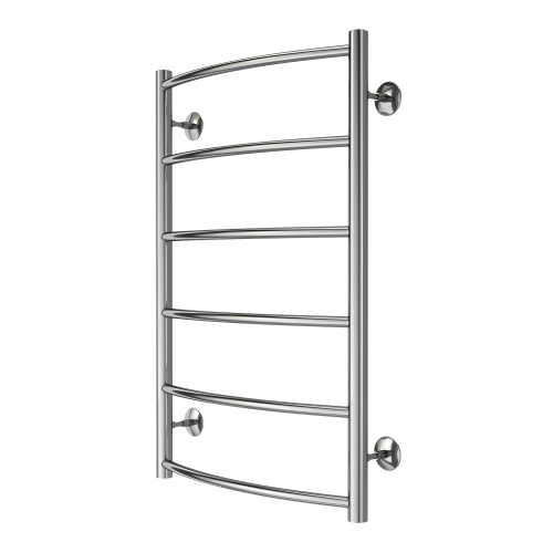 картинка Полотенцесушитель водяной AZARIO VERONA 500/800 6 секций, нижнее/диагональное подключение, 1/2", хром (AZ04158) от магазина Сантехстрой