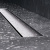 картинка W01SC-U11-070-04SB MasterFlow Трап для душа линейный универс затвор Tile 70см цвет сталь мат от магазина Сантехстрой