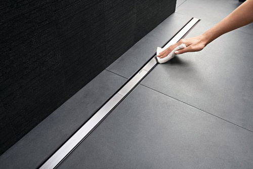 картинка Душевой лоток Geberit CleanLine 20 154.451.KS.1 Нержавеющая сталь от магазина Сантехстрой