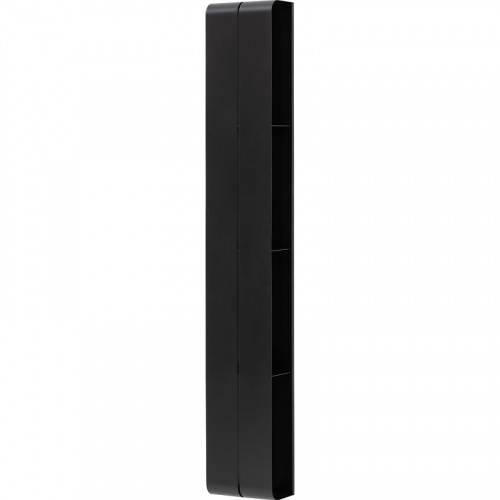 картинка Металлическая полка Aquanet Магнум 20х130 302228 Черная матовая от магазина Сантехстрой