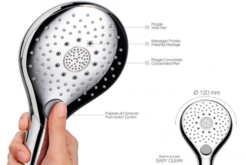 картинка Душевой гарнитур Bossini Syncronia C12033.021 Золото от магазина Сантехстрой