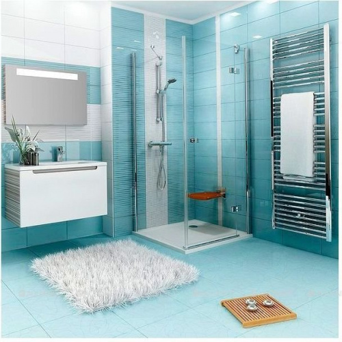 картинка Душевая дверь Ravak SmartLine SMSD2-100 B-R 0SPABA00Z1 от магазина Сантехстрой