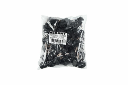 картинка Выключатель клавишный 12V 30А (3с) ON-OFF черный ОВАЛ с синей LED подсветкой (RWB-523, ASW-20D) REXANT от магазина Сантехстрой