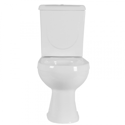 картинка Унитаз-компакт Ирида Стандарт горизонтальный выпуск, с сиденьем, белый (40301110602) от магазина Сантехстрой