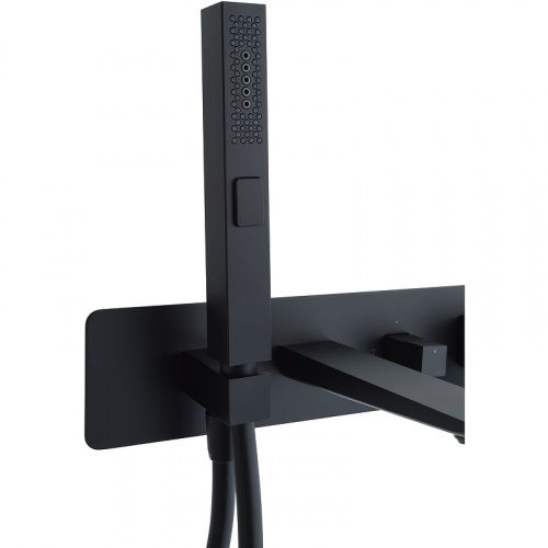 фото смеситель для ванны allen brau 5.21007-31 черный