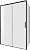 картинка Душевой уголок Aquanet Pleasure Evo 130x90 AE65-130x90-BT профиль черный, прозрачное стекло от магазина Сантехстрой