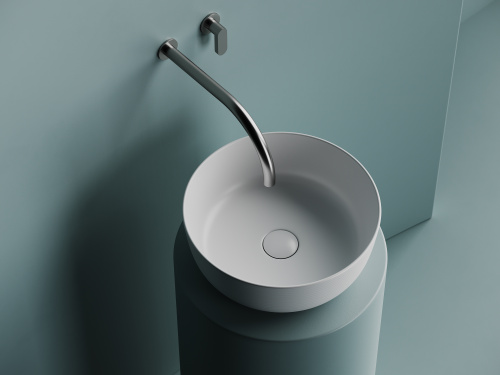 картинка Раковина-столешница Ceramica Nova цвет Белый Круглая CN6073MW от магазина Сантехстрой