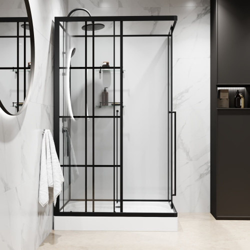 картинка Душ.каб. Niagara Standart ST100/80/15QL/KL/BKT (1000х800х2250) 3 места от магазина Сантехстрой