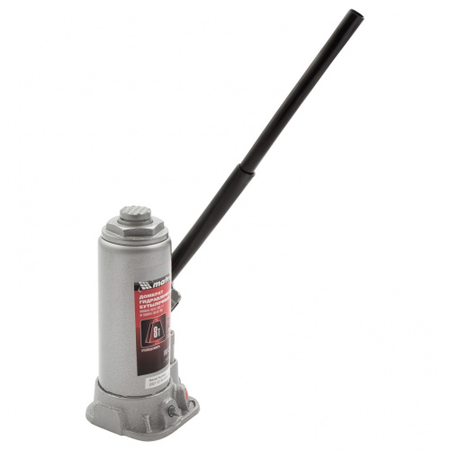 картинка Домкрат гидравлический бутылочный, 8 т, высота подъема 230-457 мм Matrix от магазина Сантехстрой