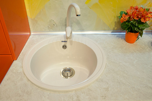 картинка Кухонная мойка GranFest Rondo GF-R520 Черная от магазина Сантехстрой