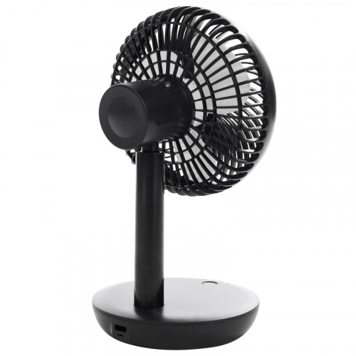 картинка Вентилятор настольный USB,  черный,  6 Вт от магазина Сантехстрой
