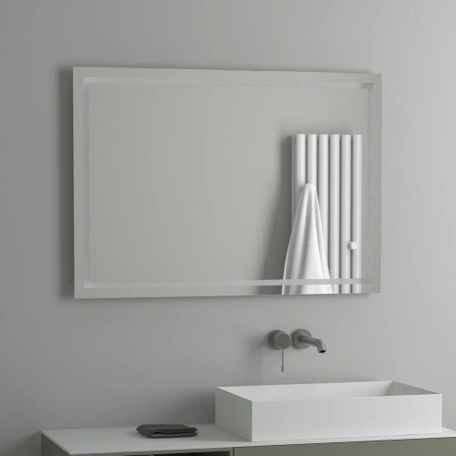 картинка Зеркало Evoform Ledline BY 2137 100х70 от магазина Сантехстрой
