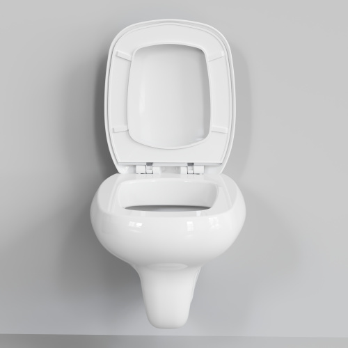 картинка Сиденье д/унитаза Ambassador Diamond 122T20001 (толстое) БЕЛОЕ от магазина Сантехстрой