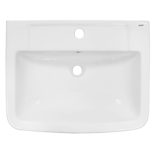 картинка Раковина с пьедесталом Loranto Liri 550х425х830 санфаянс (CS-BMP009) от магазина Сантехстрой