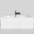 картинка Salini ORNELLA AXIS KIT 180 Встраиваемая ванна 1800х800х600мм, прямоуг. ,мат-л: S-Sense, дон. кл. "Up&Down",слив -перел.белый глянцевый от магазина Сантехстрой