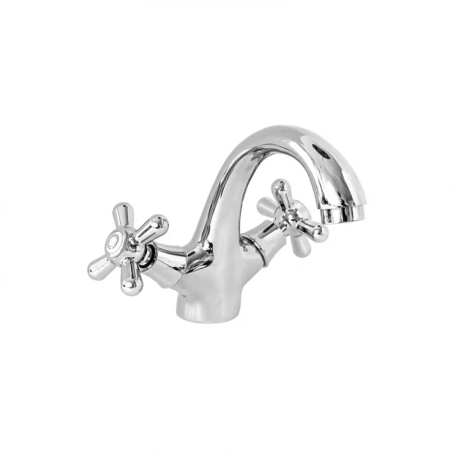 картинка Смеситель Славен для умывальника с литым изливом (СЛ-ДВ-О10) от магазина Сантехстрой