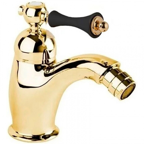 фото смеситель для биде cezares margot margot-bsm1-03/24-n золото 24 карат