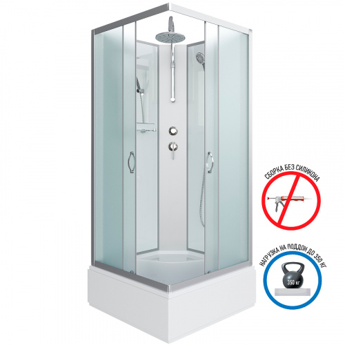 картинка Душевая кабина Niagara 11081424bkt от магазина Сантехстрой