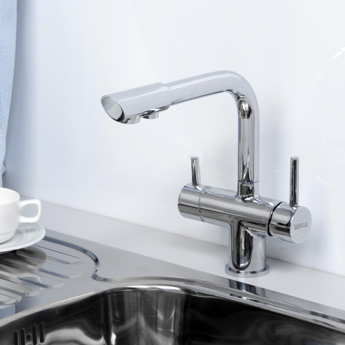 картинка Смеситель для кухни WasserKRAFT A8017 Хром от магазина Сантехстрой