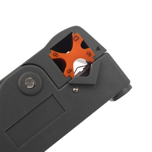 картинка Инструмент для зачистки коаксиального кабеля REXANT HT-332 RG-58, RG-59, RG-6 от магазина Сантехстрой