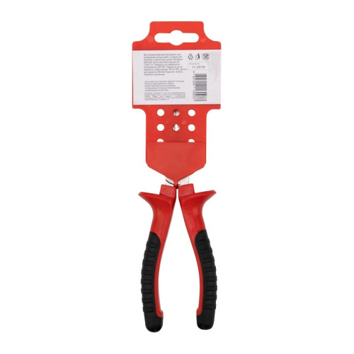 картинка Тонкогубцы изогнутые 200мм никелированные,  двухкомпонентные рукоятки REXANT от магазина Сантехстрой