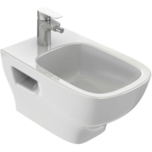 картинка Биде Jacob Delafon Struktura EMC0002-00 подвесное Белое от магазина Сантехстрой