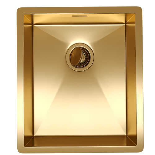 картинка Кухонная мойка Reflexion Como RX2038GD брашированное золото от магазина Сантехстрой