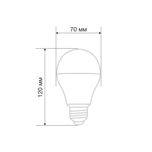 картинка Лампа светодиодная Груша A60 11,5Вт E27 1093Лм 4000K нейтральный свет REXANT от магазина Сантехстрой