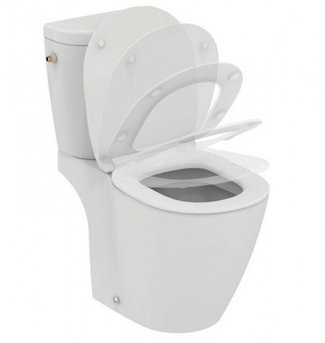 картинка Сиденье для унитаза Ideal Standard Connect E772401 Белое с микролифтом от магазина Сантехстрой