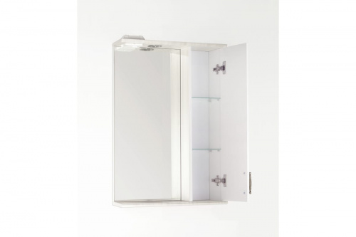 картинка Зеркальный шкаф Style Line "Олеандр-2 550/С", рельеф пастель ЛС-00000201 от магазина Сантехстрой