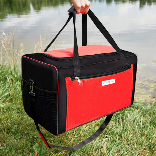 картинка Сумка-холодильник /термосумка/ объемом 45 л.  (2 слоя утепления) от магазина Сантехстрой