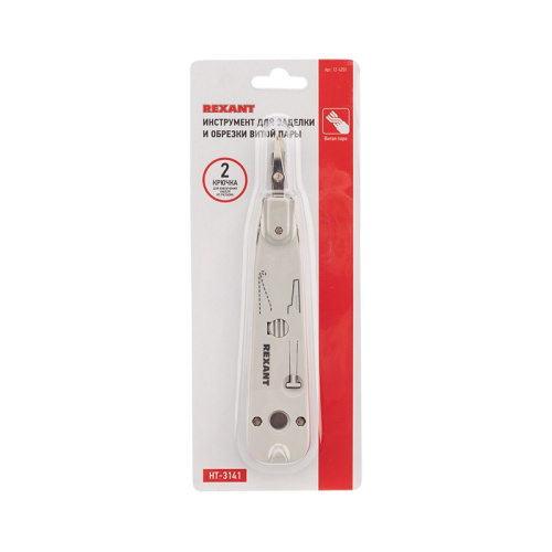 картинка Инструмент для заделки и обрезки витой пары REXANT HT-3141, 110 от магазина Сантехстрой