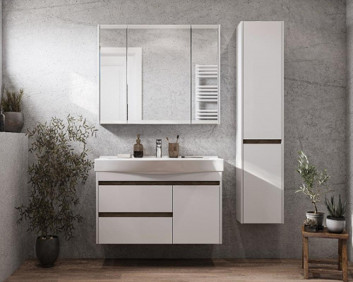 картинка Пенал AQUATON (Акватон) Нортон 34 1a249403nt01r Белый от магазина Сантехстрой