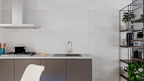 картинка Керамический гранит AZARIO DOMINO WHITE 60х120 Matt (F5060622120M) от магазина Сантехстрой