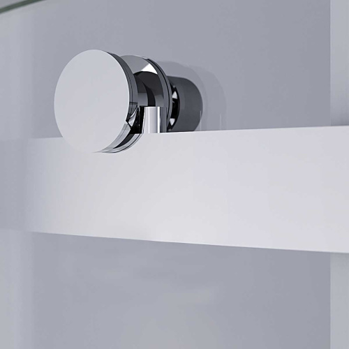 картинка Душевая дверь Como-N VDS-4CN130CL, 1300, хром, стекло прозрачное от магазина Сантехстрой