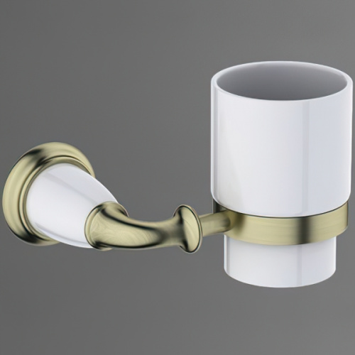 картинка Стакан для зубных щеток Art&Max Bianchi AM-E-2602-Br Бронза от магазина Сантехстрой