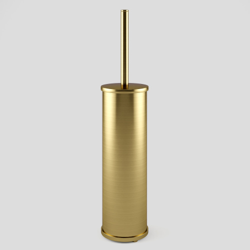 картинка Ершик для унитаза напольная K-1027BRUSHED GOLD от магазина Сантехстрой