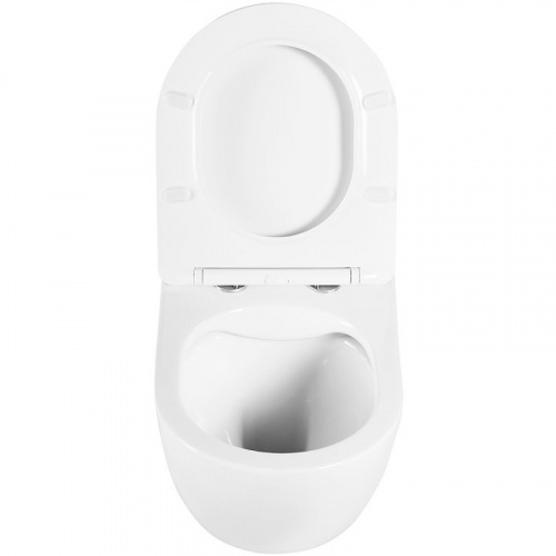 картинка Унитаз BelBagno Uno BB3105CHR/SC подвесной с сиденьем Микролифт от магазина Сантехстрой