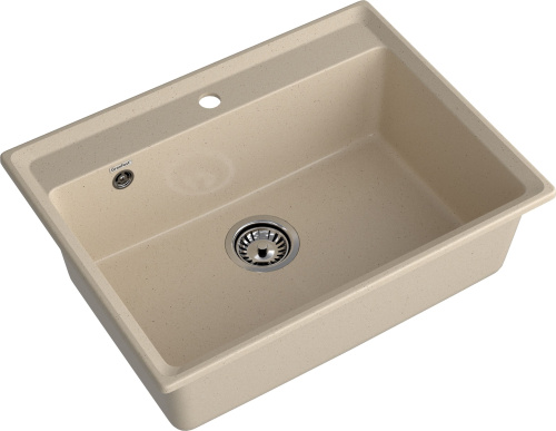 картинка Мойка кухонная GranFest LEVEL 660  1-чаш 660*500 кашемир от магазина Сантехстрой