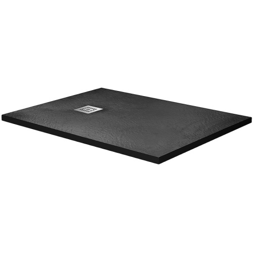 картинка Душевой поддон из искусственного камня BelBagno Uno 120x80 TRAY-MR-UNO-AH-120/80-35-NERO Черный от магазина Сантехстрой