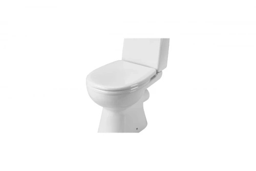 картинка Унитаз-компакт SANTEK 1.WH30.2.415 ЦЕЗАРЬ стандарт 2-режима, дюроsoft-close, тонкое 00000059828 от магазина Сантехстрой