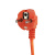 картинка Удлинитель-шнур на катушке REXANT ПВС 3х1.0, 50 м,  4 гнезда,  с/з,  10 А,  2200 Вт,  IP20, оранжевый (Сделано в России) от магазина Сантехстрой
