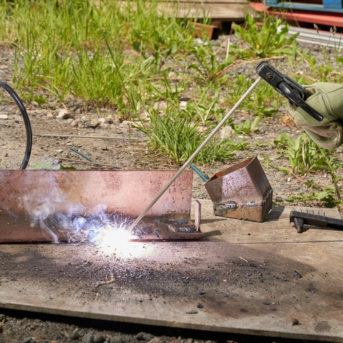 картинка Электрод 450 мм АНО-21 4 мм 1 кг от магазина Сантехстрой