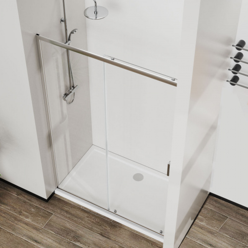 картинка Душевая дверь City VDS-5CT140CL, 1400, хром, стекло прозрачное от магазина Сантехстрой