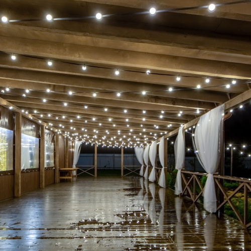 картинка Набор Белт-Лайт 10 м,  белый каучук,  30 ламп,  цвет Белый,  IP65, соединяется от магазина Сантехстрой