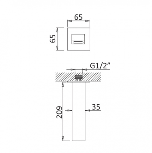 фото излив для ванны cezares porta-sc-sr
