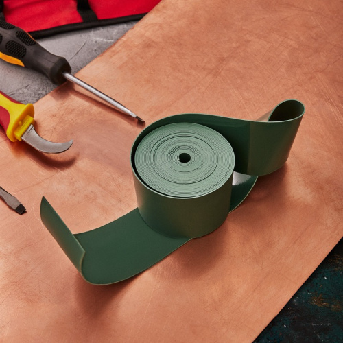 картинка Термоусаживаемая лента с клеевым слоем REXANT 50х0,8 мм,  зеленая,  ролик 5 м,  ТЛ-0,8 от магазина Сантехстрой