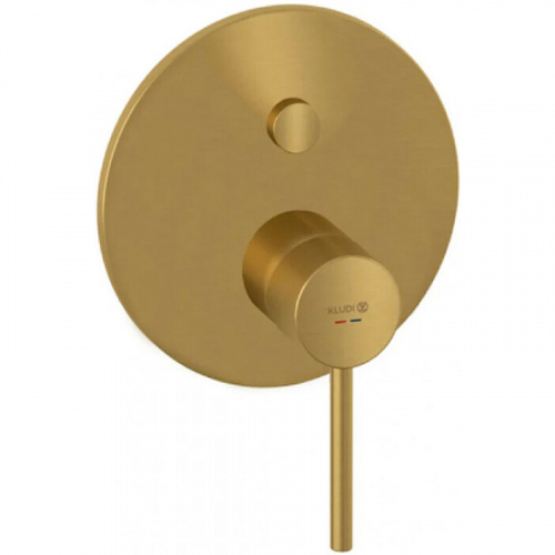 картинка Душевая система Kludi Bozz 38658N076 Золото брашированное от магазина Сантехстрой