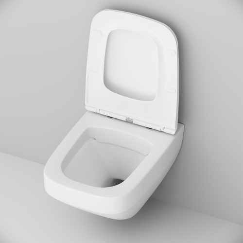 картинка C50A1700SC Inspire V2.0 подвесной унитаз FlashClean с сиденьем микролифт от магазина Сантехстрой